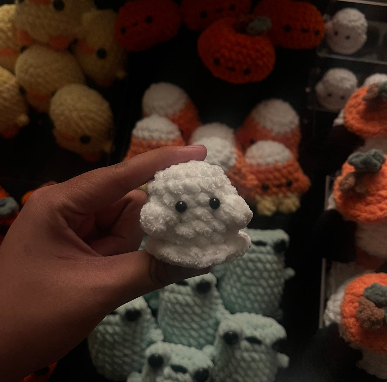 Mini Chunky Ghost Plushie - Limited Edition - Halloween