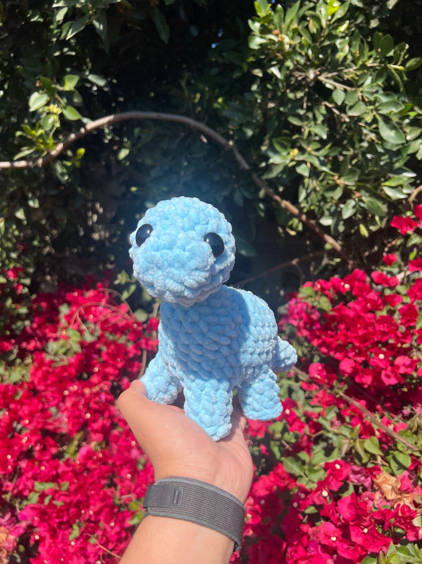 Blue Apatosaur Plushie