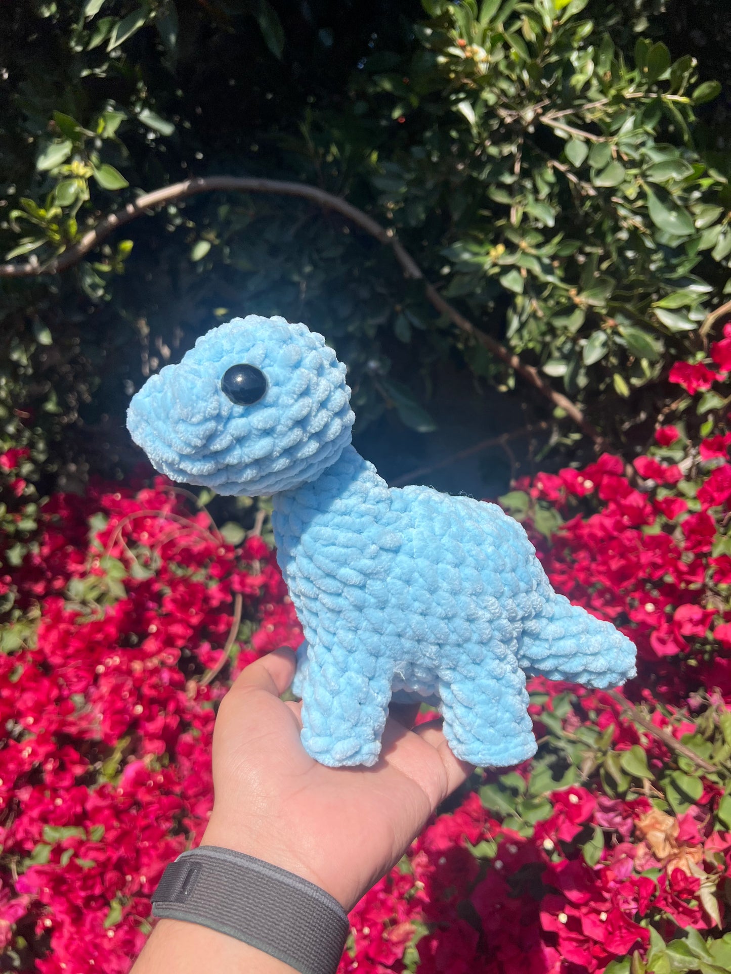 Blue Apatosaur Plushie
