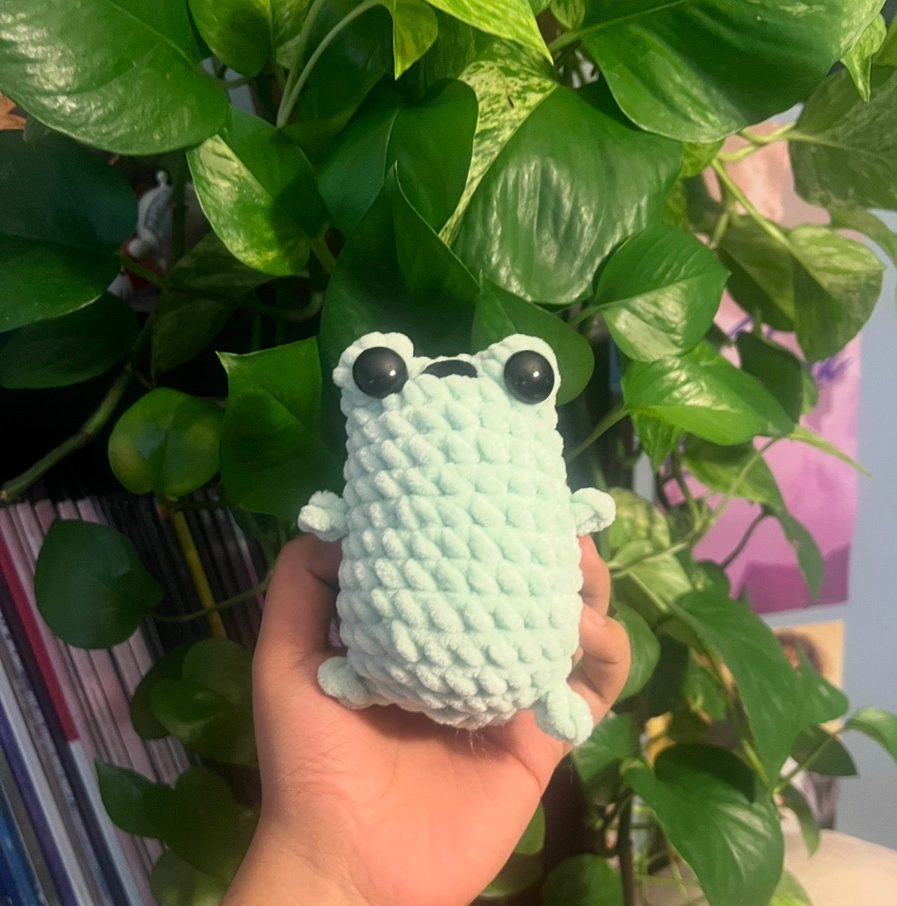 Best Seller - Chunky Frog Plushie - Teal