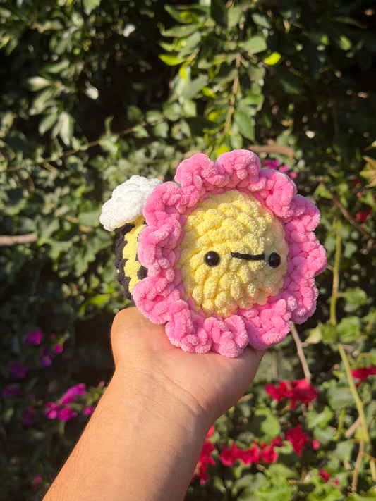 Bumblebee Flower Plushie