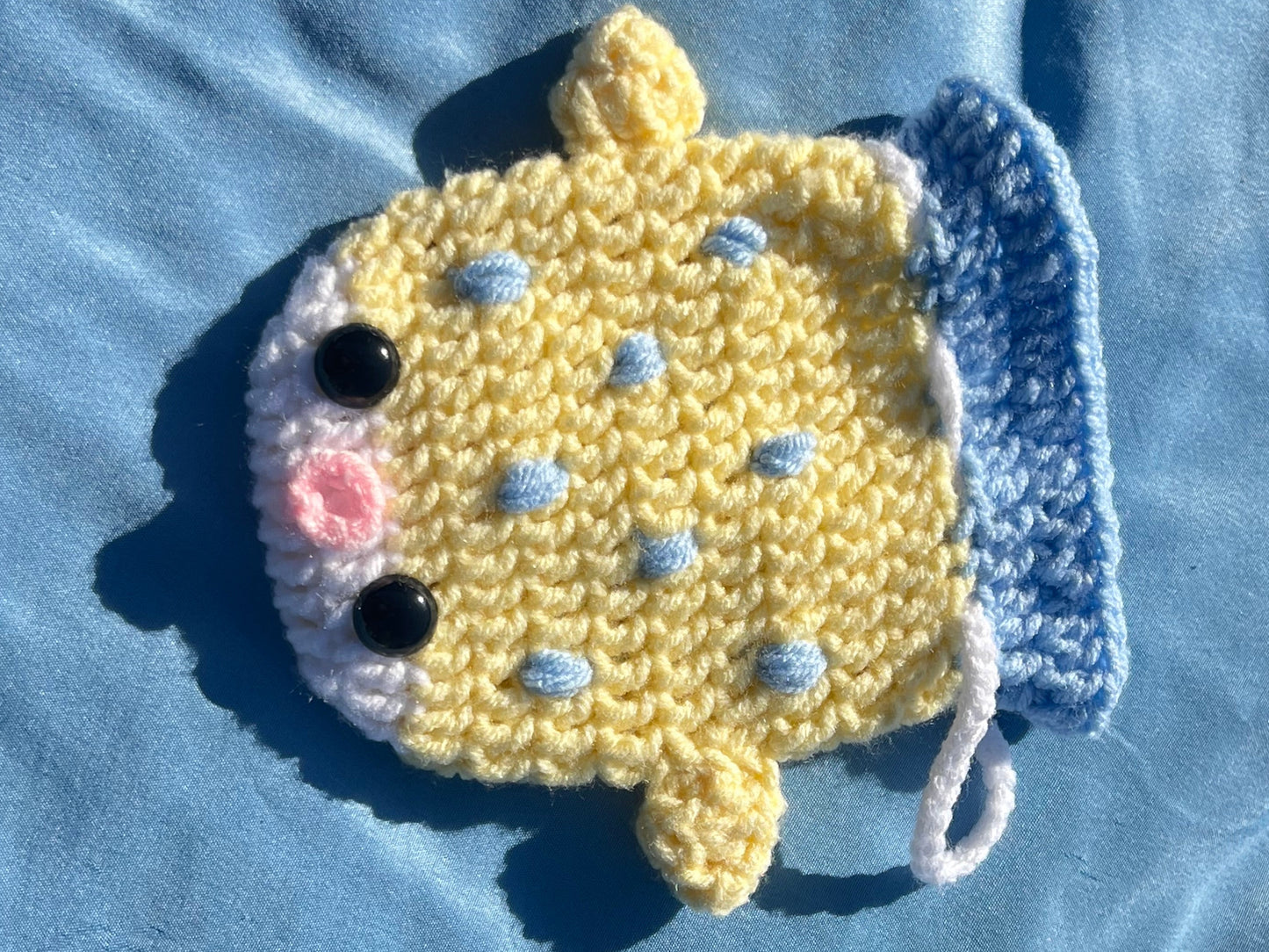 Puffer Fish Drawstring Pouch