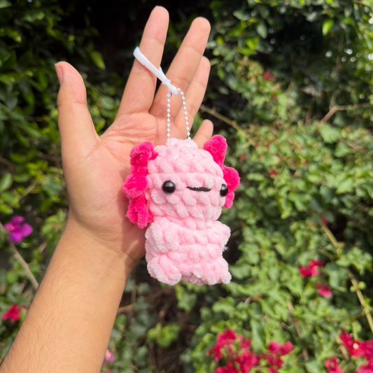 Baby Axolotl Keychain
