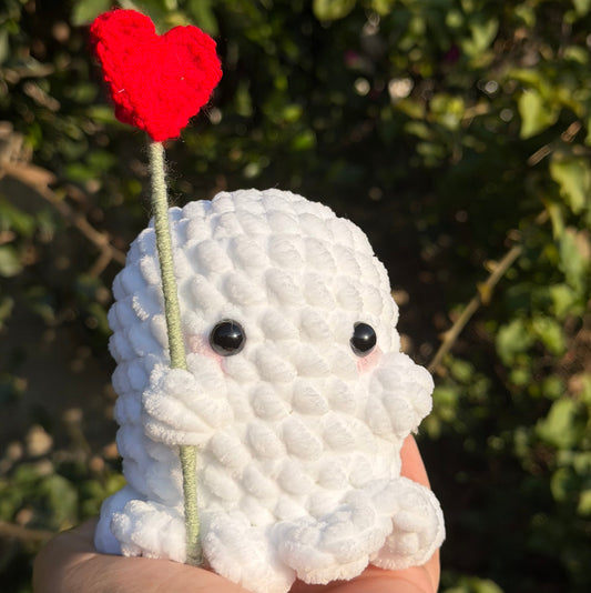Chunky Love Ghost Plushie - Valentine 2026 Collection