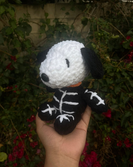 Skeleton Beagle Plushie - Limited Edition - Halloween
