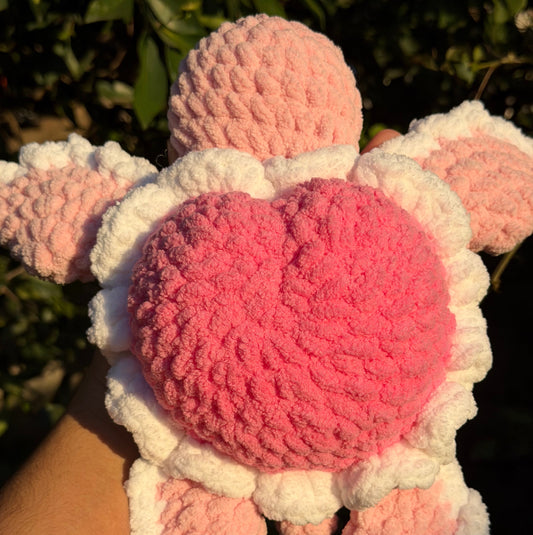 Heart Shell Valentine Turtle Plushie - Valentine 2026 Collection
