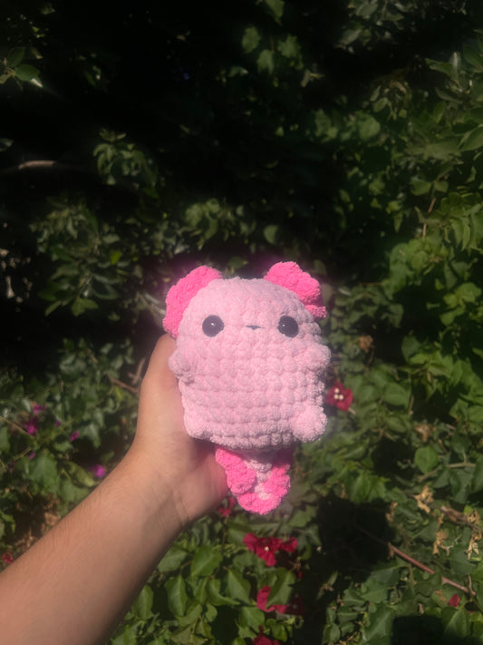 Chunky Axolotl Plushie (Pink)