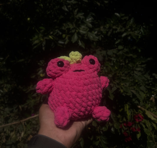 Strawberry Frog Plushie