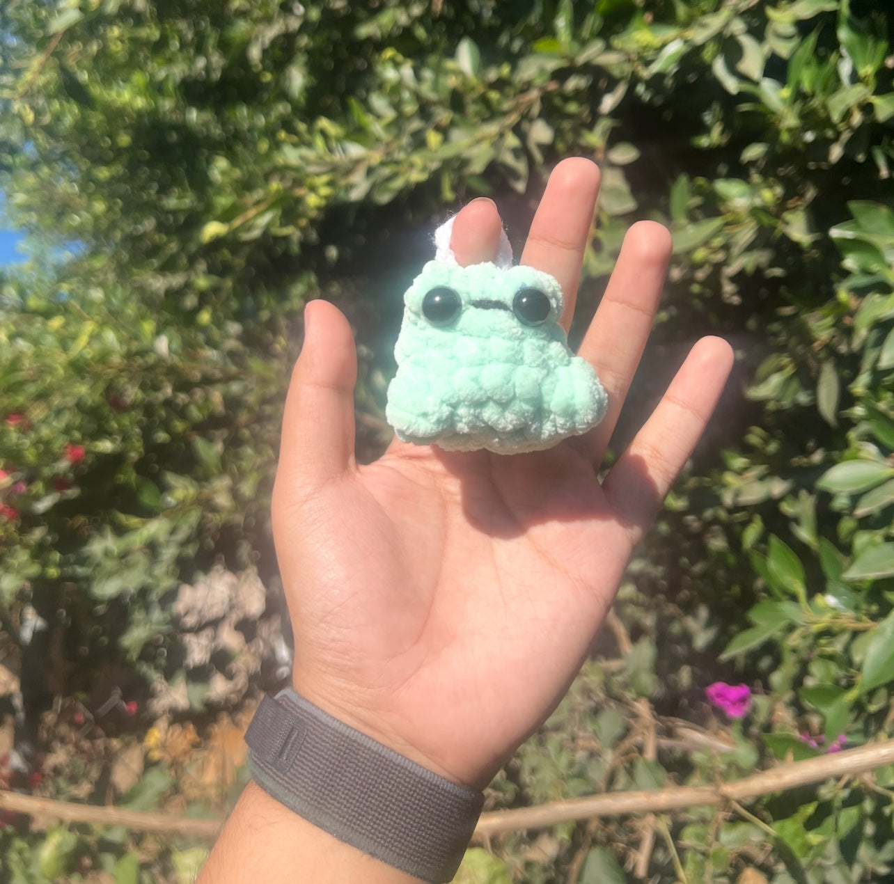 Baby Frog Mini Keychain