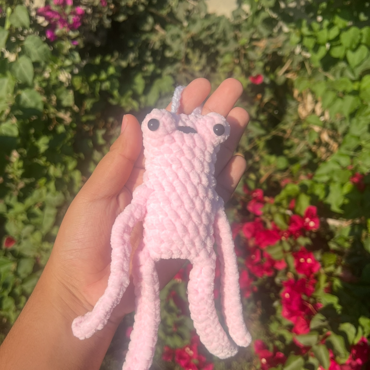 Leggy Frog Keychain