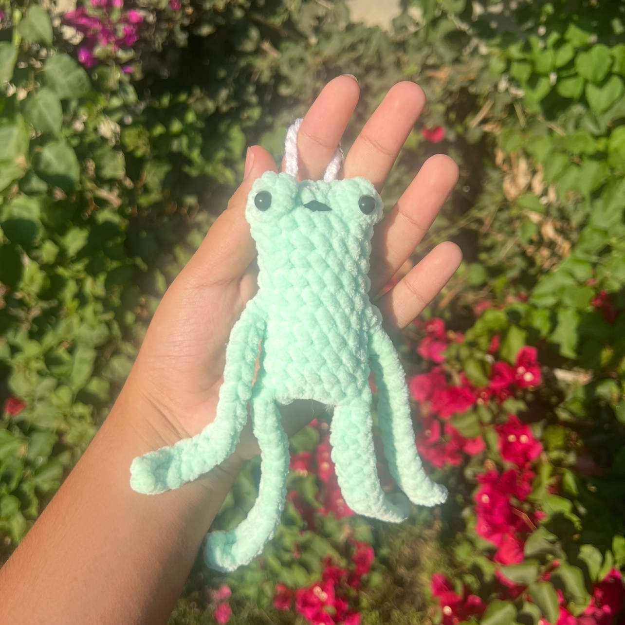 Leggy Frog Keychain