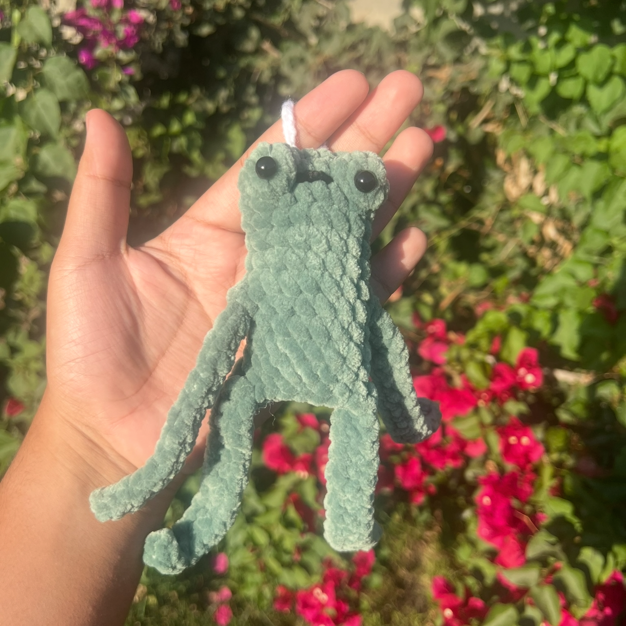 Leggy Frog Keychain